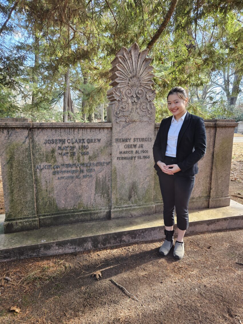 グルー大使の墓碑（ボストン）
Ambassador Grew's tombstone （Boston）